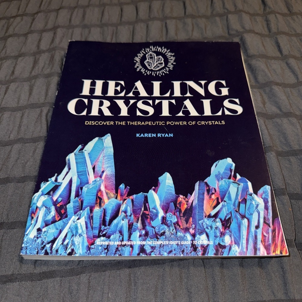 Karen Ryan Healing Crystals Spiritual Self Care Series Illustrated PB 2020 Box 1